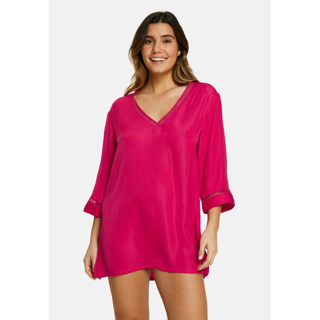 Chemisier SUNRISE BEACH rose virtuel <span itemprop=