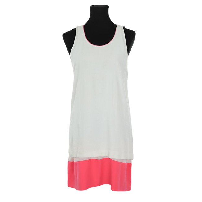 Robe - Bon État blanc <span itemprop=