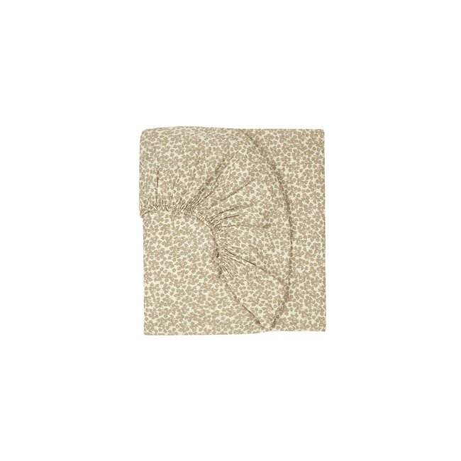 Drap housse bebé en double gaze de coton lavé WABI-SABI - NOBODINOZ
