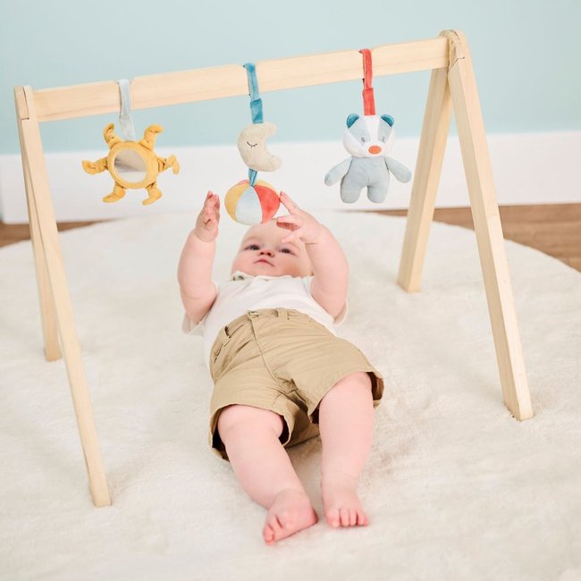 Arches en bois avec jouets à suspendre Félix & Léo - NATTOU