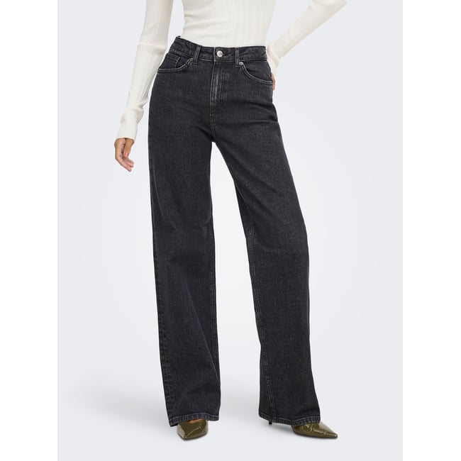 Jean À Jambe Large black denim 1 <span itemprop=