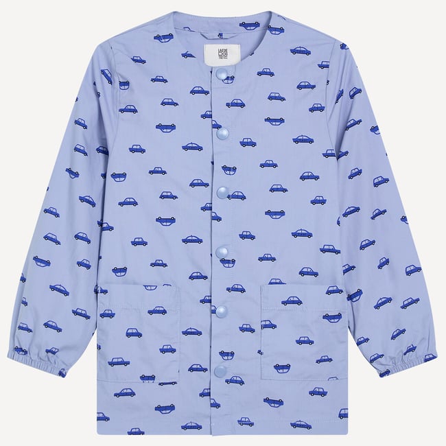 Grembiule con stampa di automobili blu LA REDOUTE COLLECTIONS