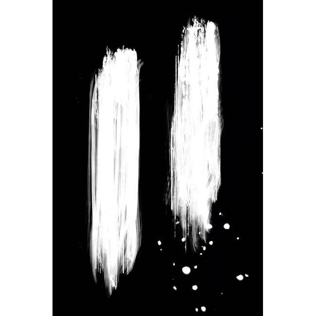 Tableau abstrait épreuve négative - HEXOA