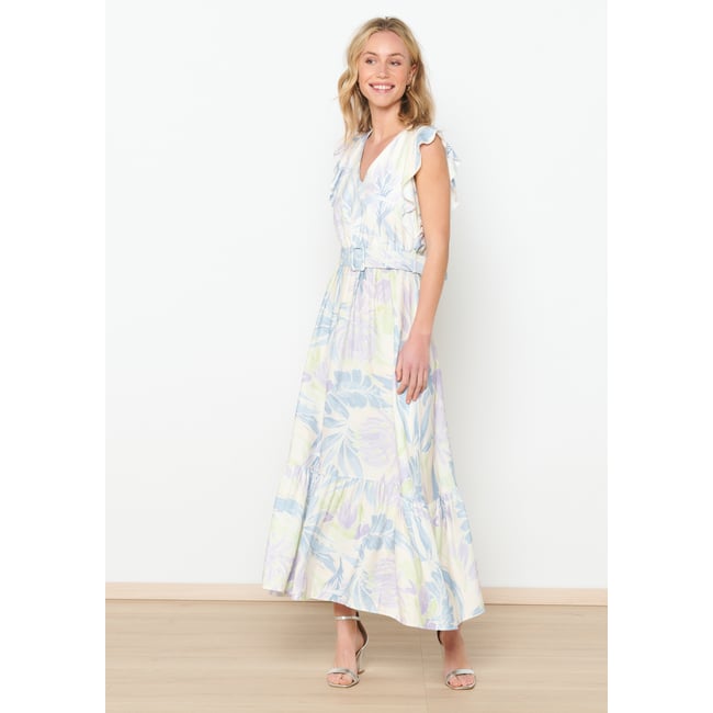 Robe Longue Lola Liza Taille 44 - Neuve Avec étiquettes, Multicolore, Style élégant