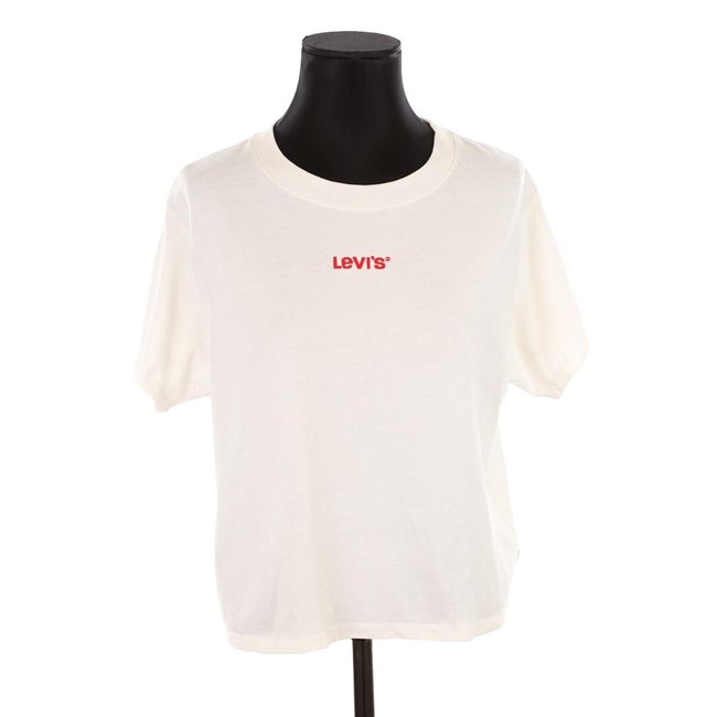 T-shirt en coton - Très Bon État blanc <span itemprop=