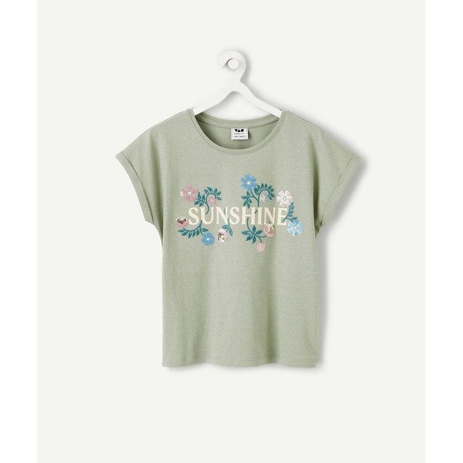 Short Sleeve T-Shirt, sea green, TAPE A L'OEIL