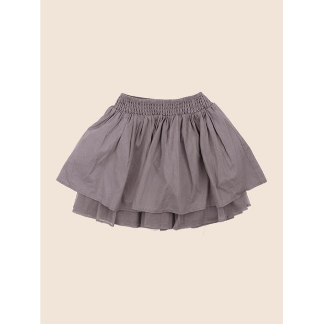Jupe - Très bon état gris <span itemprop=