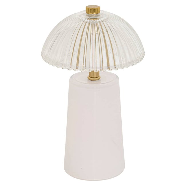 Lampe à poser Olie H19cm Couleur transparent <span itemprop=