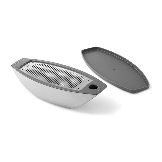 Ralador de queijo Parna, ZACK inox <span itemprop=
