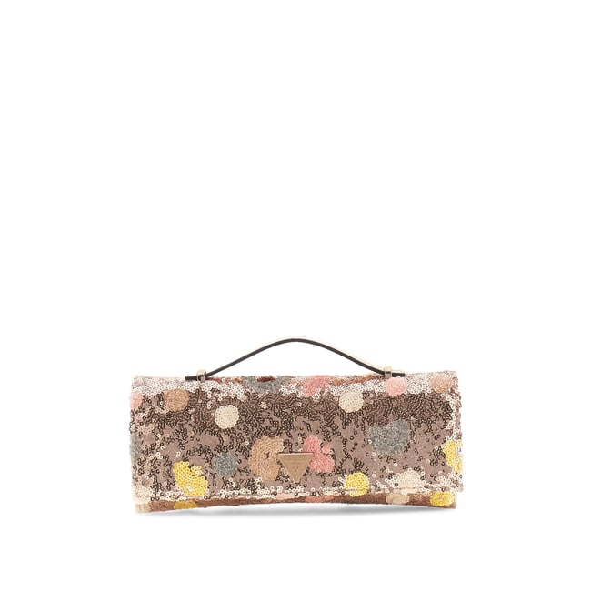 Pochette Tasmin fantaisie multicolore <span itemprop=