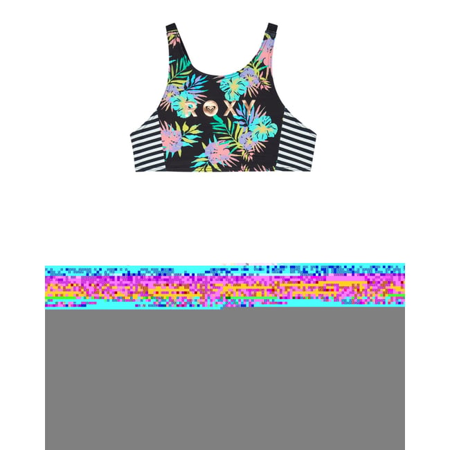 Ensemble 2 pièces bikini deux pièces. noir anthracite aquarella active rg <span itemprop=