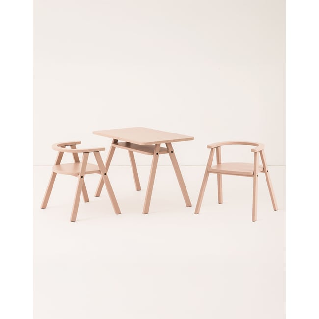 Ensemble Bureau enfant avec 2 chaises GROWING GREEN - NOBODINOZ