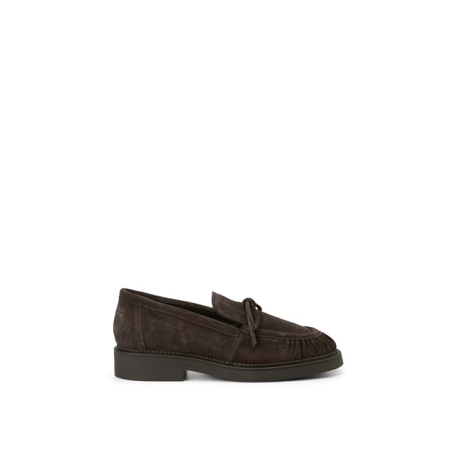 Mocassins modèle Erin en cuir velours huilé - MARC O'POLO