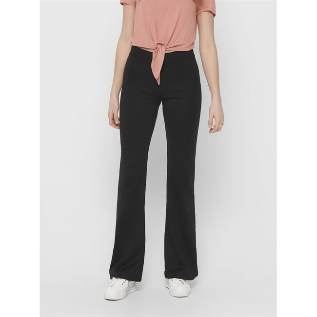 Pantalon À Jambe Large black 1 <span itemprop=