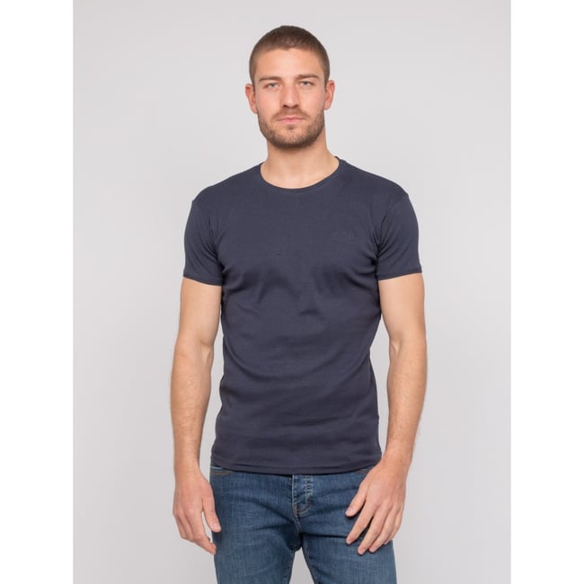 T Shirt Col Rond Coton Warlof - RITCHIE