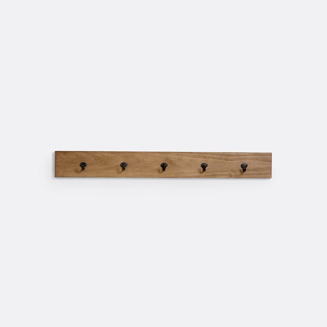 Garderobe Hiba mit 5 Haken, Kiefer hellholz LA REDOUTE INTERIEURS