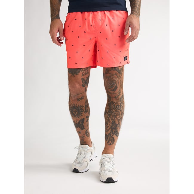 Short de bain relámpago rose fiery coral <span itemprop=