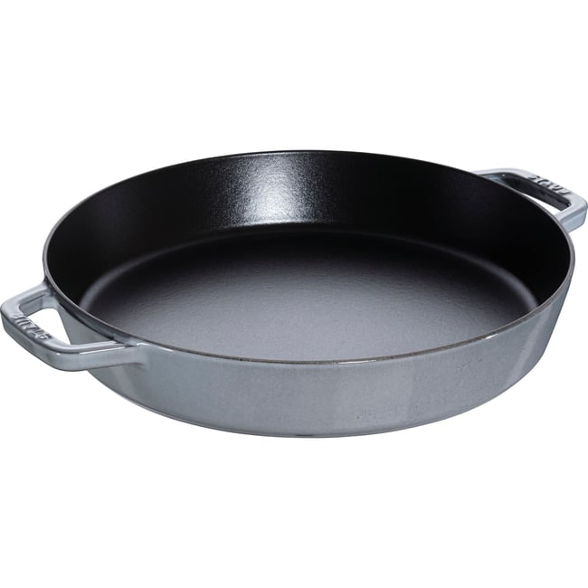 Poêle avec 2 poignées 26 cm, Fonte, Gris graphite gris graphite <span itemprop=