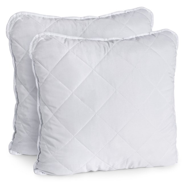 Pair of square pillows 65x65cm white So home La Redoute