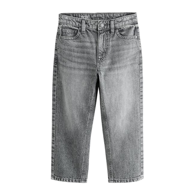 Jean en denim mélangé gris <span itemprop=