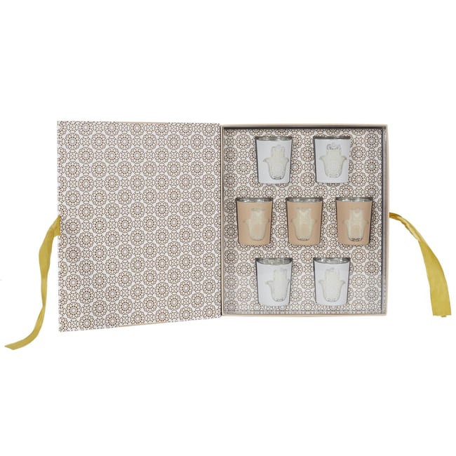 Coffret cadeau 7 bougies parfumées Senteurs d'Orient Couleur multicolore <span itemprop=