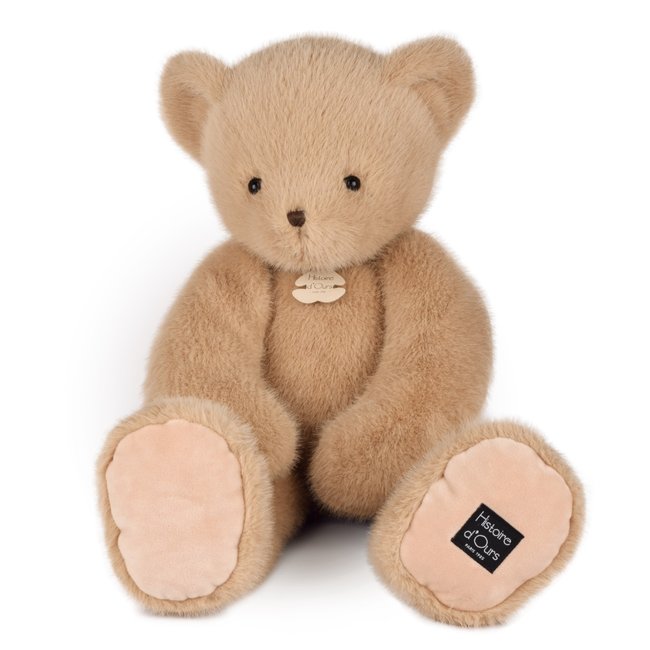 Ours en peluche CLEMENTIN 60 cm miel amande <span itemprop=