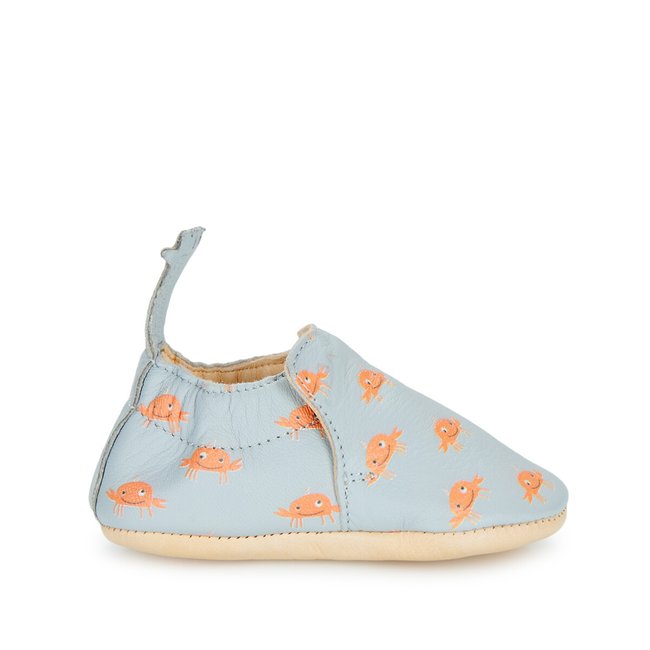 Scarpine morbide in pelle My Blumoo blu EASY PEASY