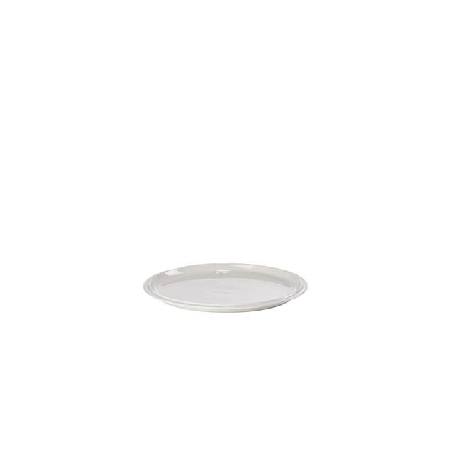 Assiette EAU Couleur blanc cassé <span itemprop=