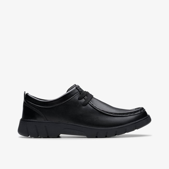 Derbies Cuir Coupe Large BRANCH LOW Y noir <span itemprop=