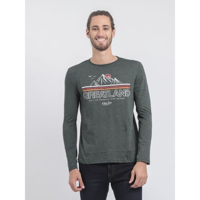 T-shirt Manches Longues Col Rond Jorimux - RITCHIE