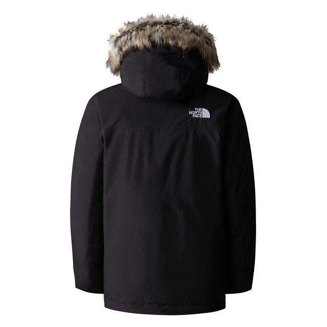 Parka a capuche imitation fourrure The North Face noir La Redoute