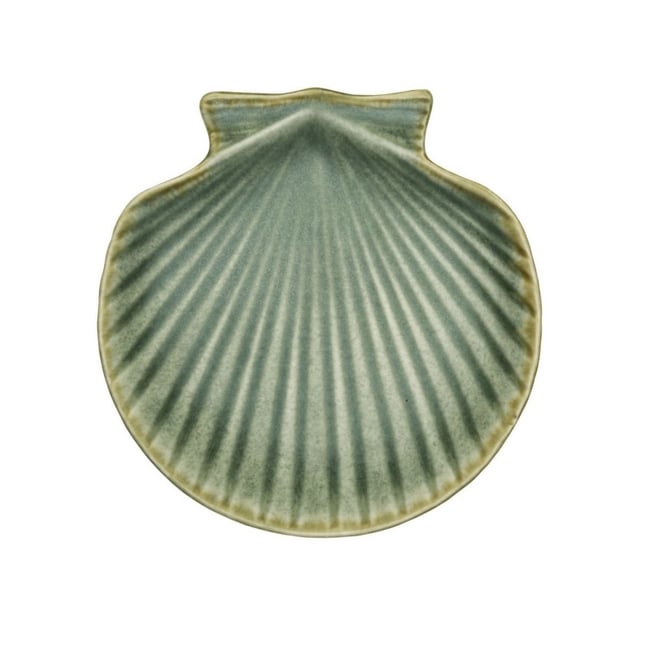 Petite assiette coquille St Jacques grès - MADAM STOLTZ