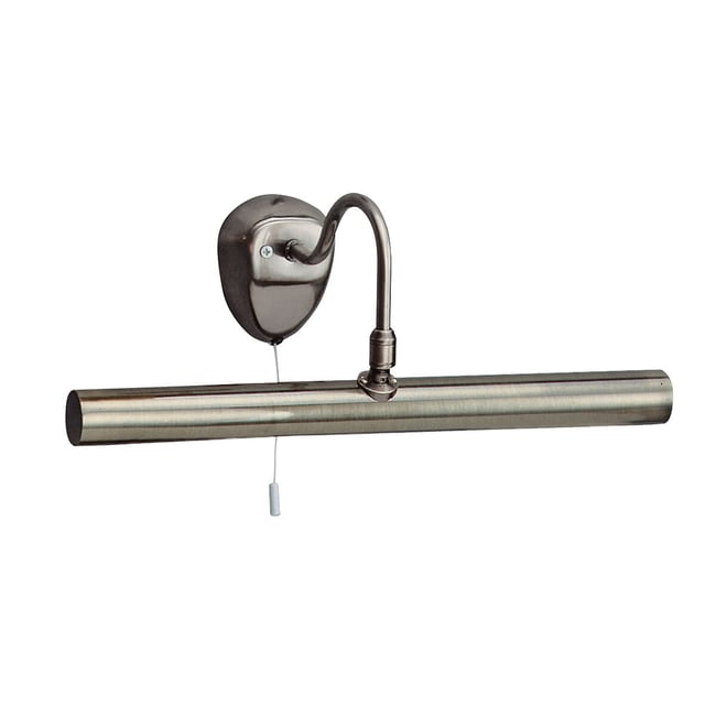 Maua Picture Wall Light in Antique Brass, silver-coloured, SO'HOME