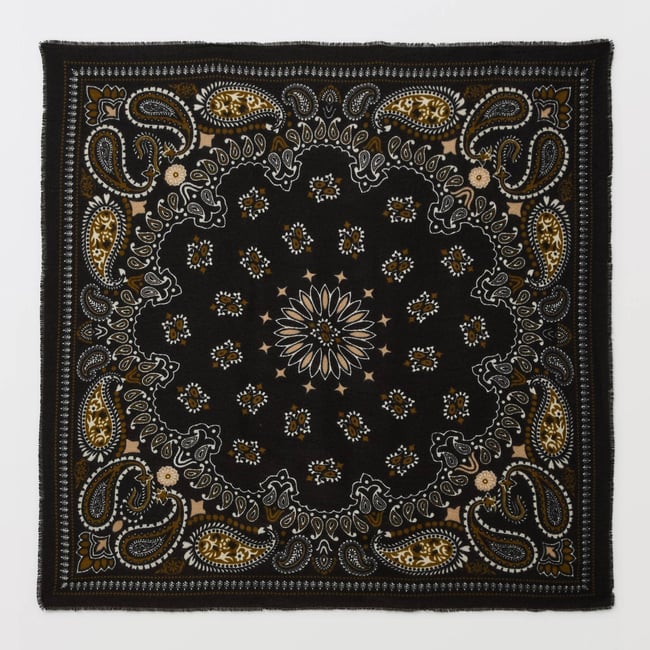 Foulard imprimé, matière recyclée - MONOPRIX
