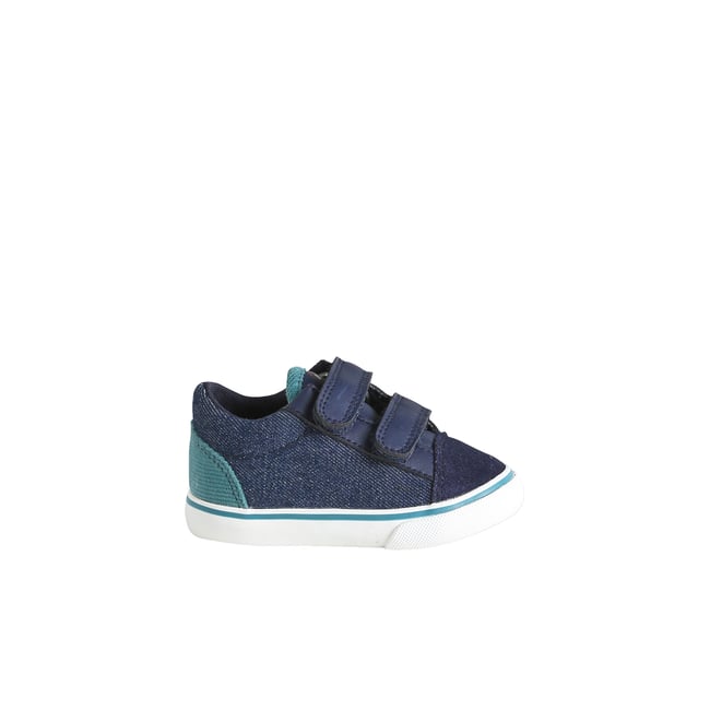 Chaussures à scratch bleu <span itemprop=