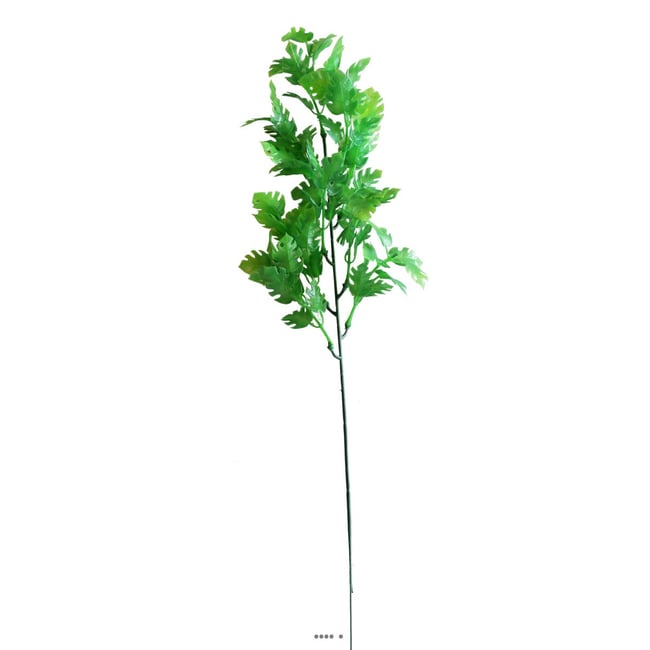 Piquet de feuilles de philodendron factices Couleur v002239 <span itemprop=
