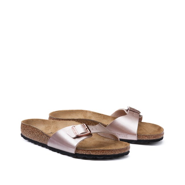 Madrid Mules, metallic pink, BIRKENSTOCK