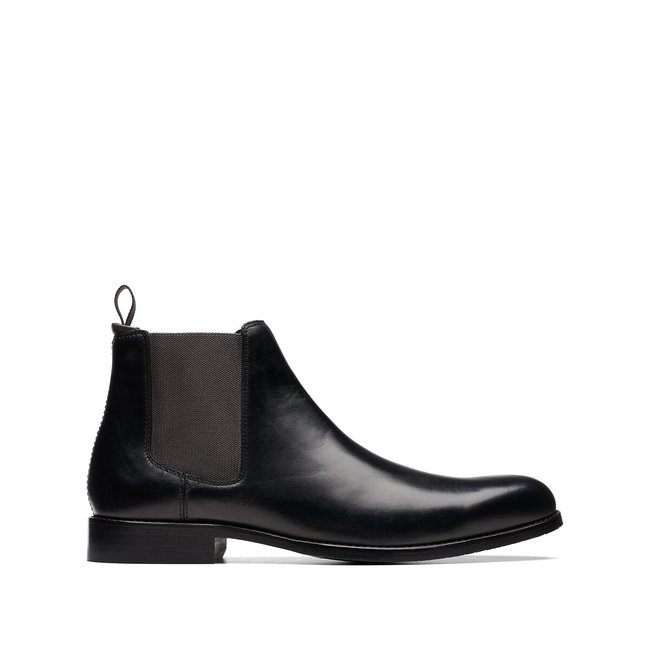 Stivaletti chelsea in pelle Craft Arlo nero CLARKS