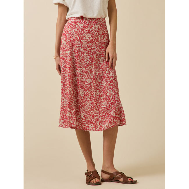Jupe mi-longue  tissu Liberty - Limited Collection liberty lizzy <span itemprop=