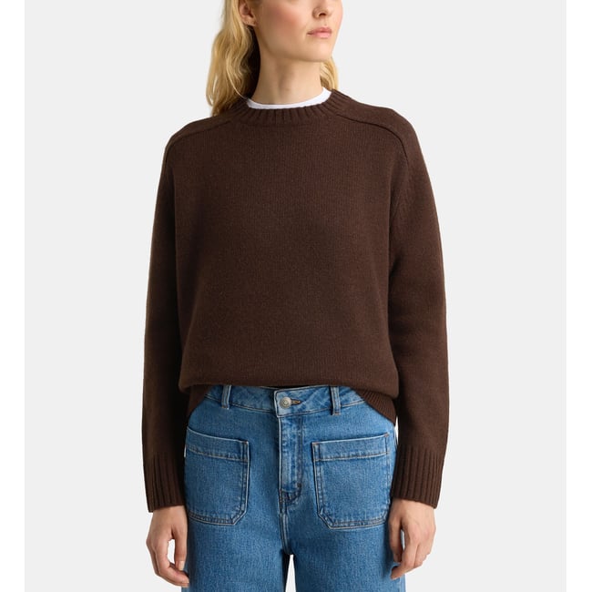 Pull droit turbigo laine - GALERIES LAFAYETTE