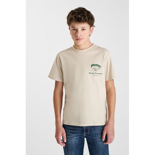 Tee-Shirt ROMEBO beige <span itemprop=