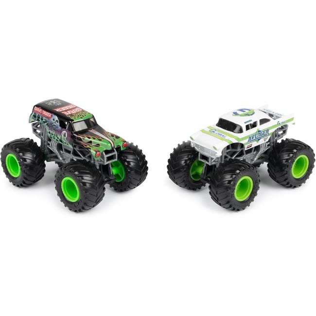 Monster Jam - Pack de deux véhicules DIE CAST 1:64 v019845 <span itemprop=