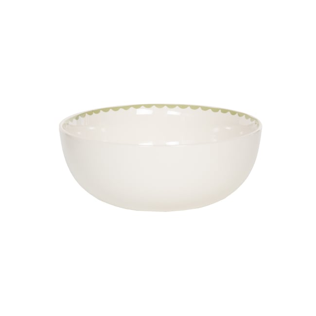 Saladier   Tamara 24 cm Couleur vert <span itemprop=