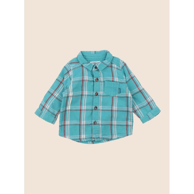Chemise - Très bon état bleu <span itemprop=