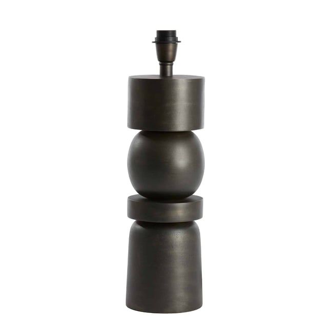 Base De La Lampe Métal LABIS Couleur anthracite <span itemprop=