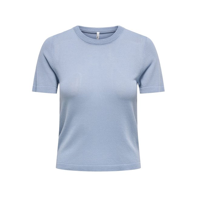 Crew Neck Jumper with Short Sleeves - ONLY