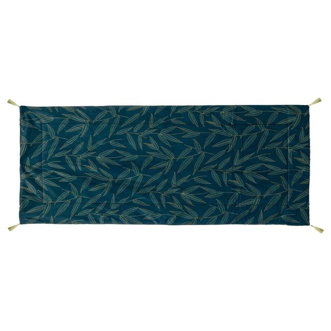 Edredon Ozie tropical bleu <span itemprop=