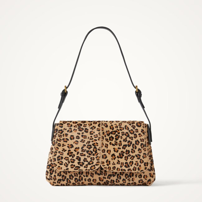 Sac trapèze NINA marron <span itemprop=