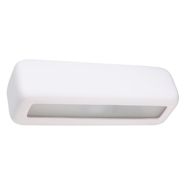 Applique Céramique Blanc E27 1 Subani Couleur blanc <span itemprop=