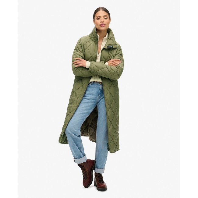 Manteau matelassé ultra long Liner - SUPERDRY